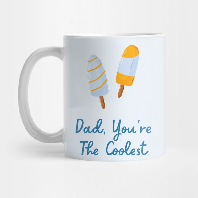 Father's Day Funny Quote Ice Cream by hwprintsco